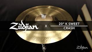 Zildjian 20'' K Sweet Crash