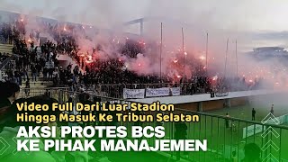 AKSI PROTES BCS KE PIHAK MANAJEMEN PSS SLEMAN UNTUK MUNDUR