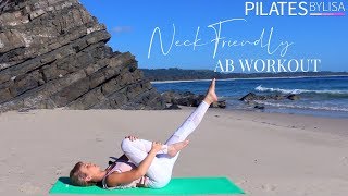 Neck Friendly Ab Exercises! Pilates By Lisa