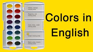 How to Say Colors in English - 45 Different Color Vocabulary in English