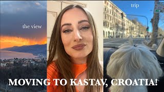 Moving to Kastav, Croatia | Our moving trip, house tour, changing hair color and doing my nails!