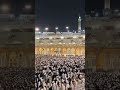 A crowded Mataaf and beautiful Recitation by Sheikh Juhany taraweeh prayers last night #islamic