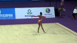 Kelis Anna Valentina (ball), Cyprus. Международный турнир юниорок, г.Москва 2014