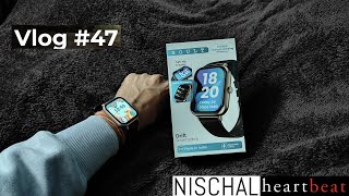 Boult Drift BT Calling Smart Watch ⌚ - Sand Black | NISCHAL heartbeat Vlog Ep - 47