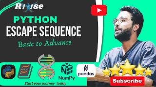 Python Escape Sequence (in Hindi) | Beginner friendly tutorial