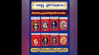 అష్ట భైరవ మంత్రాలు ASHTA BHAIRAVA MANTRALU