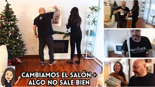 We changed the LIVING ROOM + something goes WRONG + Last purchase MERCADONA 2024