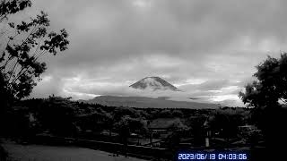 【HD画質】富士山ライブカメラ 2023.6.13-1朝霧高原 より(mt.fuji  live  camera)　＃富士山　＃ライブカメラ　＃朝霧高原