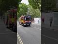 London Fire Brigade Emergency Ride, London Feuerwehr Einsatzfahrt.