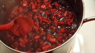 Home canning: Cranberry Sauce for the holidays!