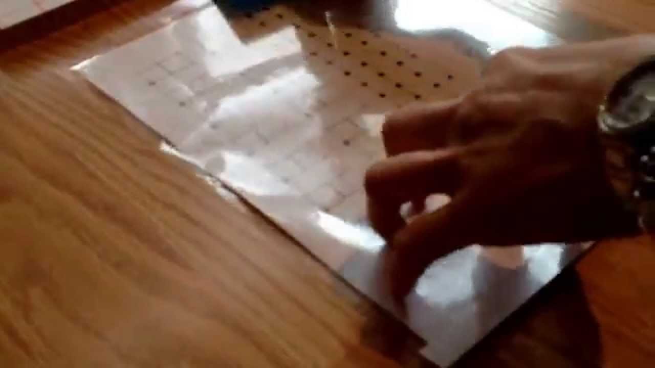 Self Adhesive Laminating Sheet Tutorial Youtube