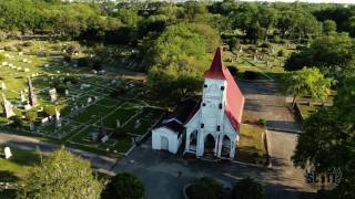 Magnolia Cemetery in Charleston, South Carolina (4k Drone)