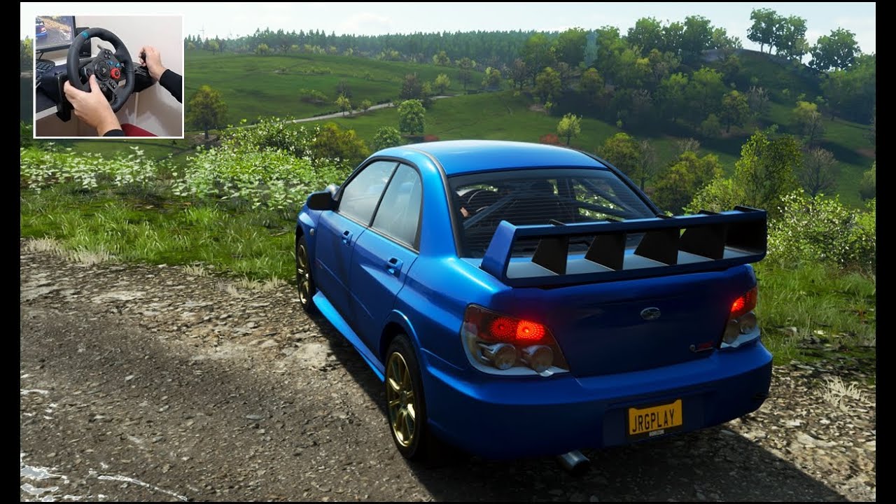 Subaru Impreza WRX STI - Forza Horizon 4 | Logitech G29 Gameplay - YouTube