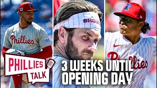 Taijuan Walker's role, Jesús Luzardo's rough day, Bryce Harper's defensive future | Phillies Talk