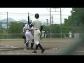 香川西戦　辻　ホームラン