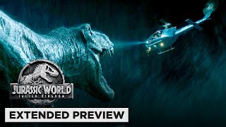 Jurassic World: Fallen Kingdom | T. Rex vs. Helicopter vs. Mosasaurus