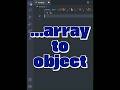 🧙 Convert Array to Object Like a JavaScript Wizard! #javascript #coding #objects #reducemethod