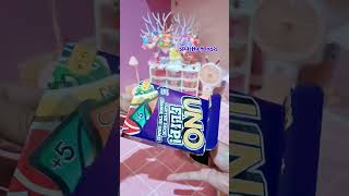 Unboxing Kartu Game Uno Flip! Haul Tiktok Shop #uno #mainananak