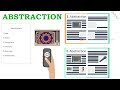Abstraction explained with real world example in Java