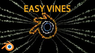 Make realistic vines in Blender with Geometry nodes