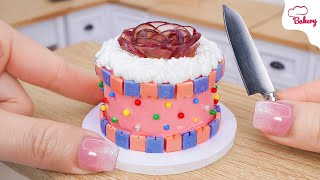 [💕Mini Cake 💕] Special Miniature Blueberry Chocolate Cake Decorating Ideas | Mini Bakery