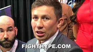 GOLOVKIN SAYS CANELO DOESN'T TELL THE TRUTH; ADMITS "HARD TO SAY ANYTHING" ABOUT CANELO VS. JACOBS