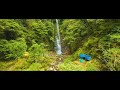 trek in india 🇮🇳 chhoie waterfall himachal pradesh india in 4k