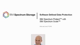 IBM Spectrum Protect using Scale for db, logs \u0026 storage pools - Presentation