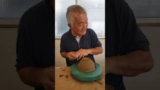 aula de ceramica akahada torno manual em Nara. Japão