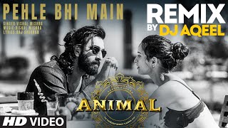 Pehle Bhi Main (Remix): DJ Aqeel | Ranbir Kapoor, Tripti Dimri | Vishal Mishra | Sandeep Reddy Vanga