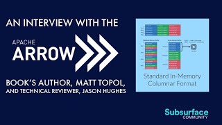 Matt Topol \u0026 Jason Hughes: Interview on Apache Arrow Book