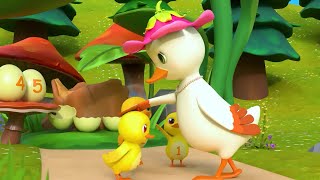 Chú Vịt Con Lông Vàng 🐥🐣 Chú Vịt Con ♫ Nhạc Thiếu Nhi Sôi Động Hoạt Hình Con Vịt