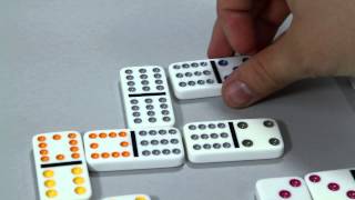 Ideal's Double 12 Dominoes with Tin (0X5412TL)