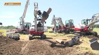 Takeuchi TB260 Kompakt-bagger mit TAK LOCK System