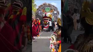 Barongan Raksasa Blora 👹🔥💥 #shorts #barongan #baronganblora #baronganraksasa #karnaval #jathilan