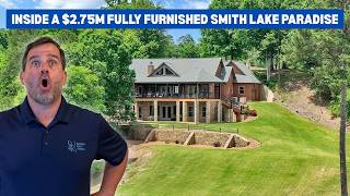 Inside a $2.75M FULLY FURNISHED Smith Lake Paradise | Cullman, AL