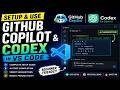 How to Setup GitHub Copilot & Codex in VS Code (Complete Beginner Guide)