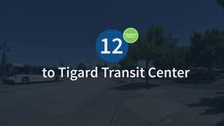 12-Barbur/Sandy Blvd Westbound | TriMet Frequent Service Timelapses