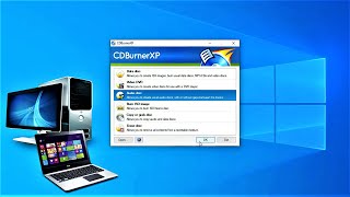 CDBurnerXP Portable Burn CD Disc Guide 2022