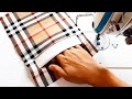 welt pocket stitching | welt pocket pattern | DIY Sewing Tips