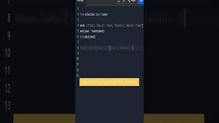 PYTHON Counter Collection Made Easy 👌 #coding #pythonntutorial