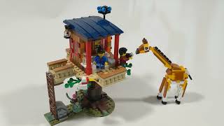 Lego Safari Wildlife Build 1 Tree House 31116 - CREATOR