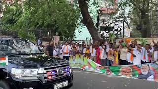 मोदीजी का चेन्नई में भव्य स्वागत  |  people welcome PM Modi in Chennai