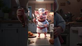 What do you call a pig who knows how to use a knife? #shorts #dadjokes #funnyshorts #comedyskits