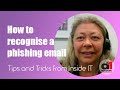 How to Recognise a Phishing Email