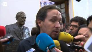 Pablo Iglesias:  el discurso de Sánchez,  "más de lo mismo"