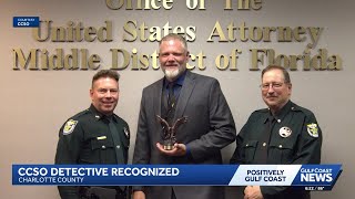 Charlotte County detective honored for capturing sex predator