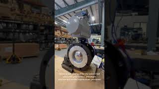 VSI Series V Ball Valve Closing and Opening with Series VSI C Actuator