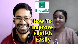 Engtalki Conversation | English Speaking Practice with Lovely Tutor on ENGTALKI | ICONIC INDRA