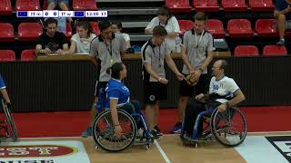 WHEELCHAIR TCHOUKBALL Italy Men - Italy Women